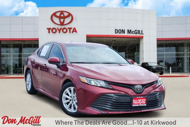 Red (Ruby Flare Pearl) 2020 Toyota Camry Sedan Front-Wheel Drive 8-Speed Automatic