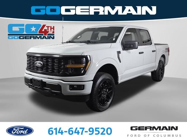 Avalanche Gray 2024 Ford F-150 Pickup Truck Four-Wheel Drive Automatic