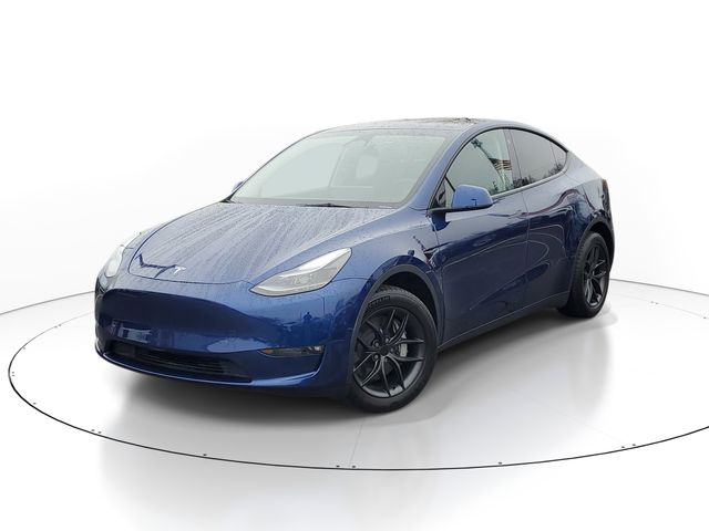 Blue 2023 Tesla Model Y Long Range AWD SUV / Crossover All-Wheel Drive 1-Speed Automatic