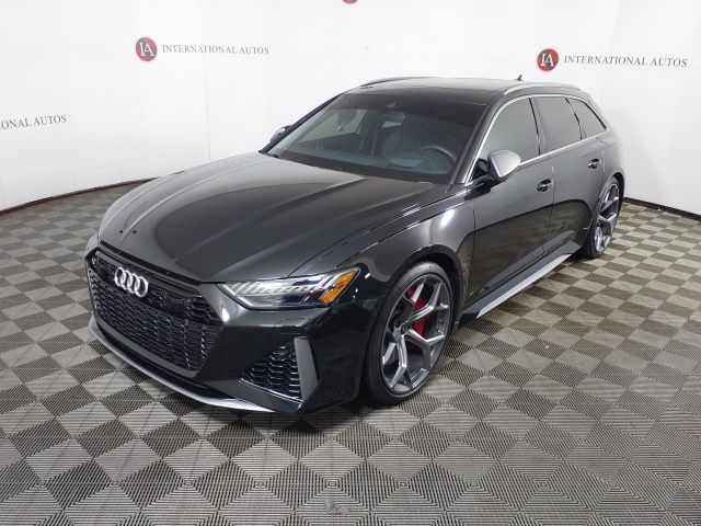 Black Metallic 2025 Audi RS 6 Avant 4.0T quattro Performance Wagon All-Wheel Drive 8-Speed Automatic