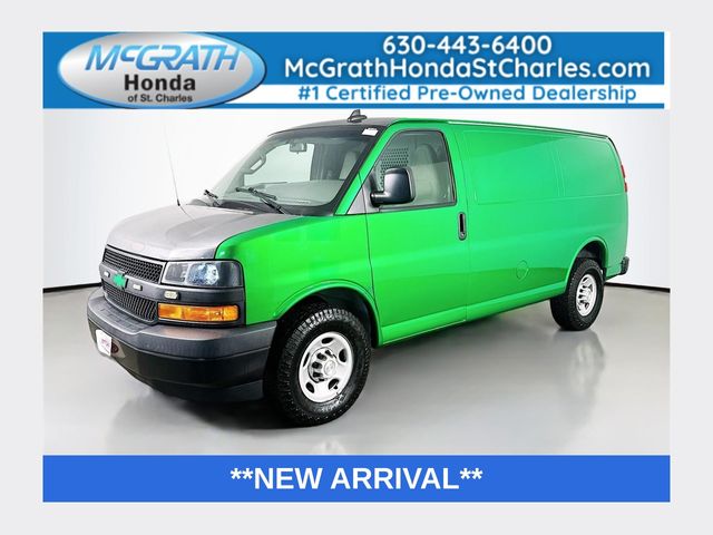 Summit White 2019 Chevrolet Express Cargo Van Rear-Wheel Drive 6-Speed Automatic Overdrive