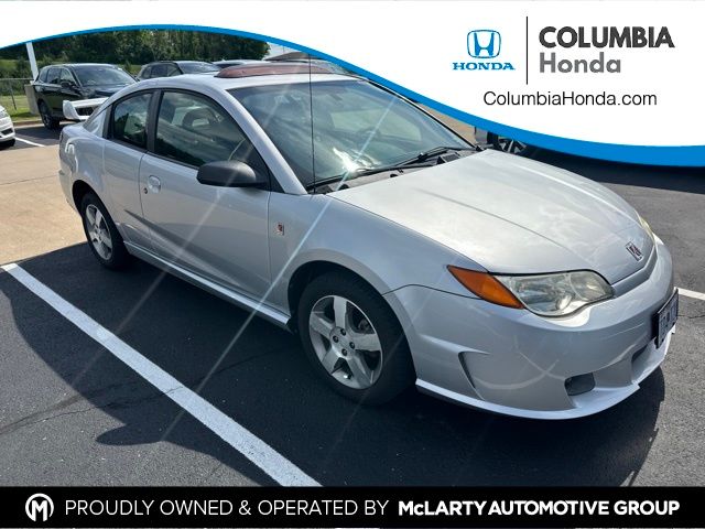 Silver Nickel 2007 Saturn ION Coupe Front-Wheel Drive 4-Speed Automatic