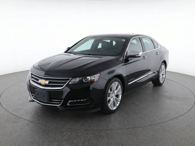 Black 2015 Chevrolet Impala Sedan Front-Wheel Drive 6-Speed Automatic Overdrive