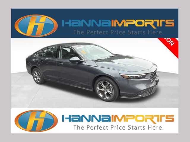 Meteorite Gray Metallic 2024 Honda Accord Sedan Front-Wheel Drive Continuously Variable Transmission