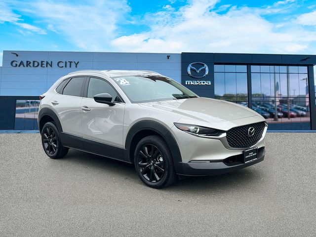 Gray (Platinum Quartz Metallic) 2024 Mazda CX-30 2.5 S Select Sport AWD SUV / Crossover All-Wheel Drive 6-Speed Automatic