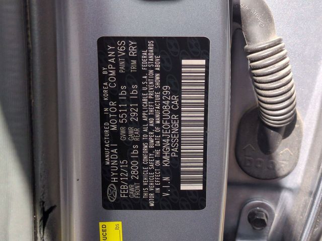 Used 2015 Hyundai Genesis 3.8 4D Sedan