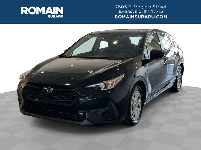 Crystal Black Silica 2024 Subaru Impreza Wagon All-Wheel Drive Continuously Variable Transmission
