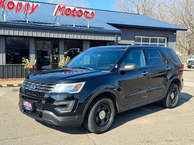 Shadow Black 2018 Ford Explorer Police Interceptor Utility AWD SUV / Crossover All-Wheel Drive 6-Speed Automatic