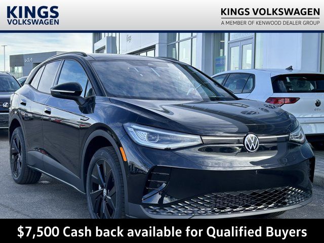 Black 2025 Volkswagen ID.4 SUV / Crossover All-Wheel Drive Automatic