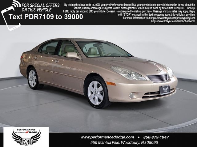 Brown (Beige) 2005 Lexus ES Sedan Front-Wheel Drive 5-Speed Automatic Overdrive