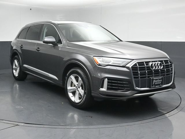 Gray Metallic 2020 Audi Q7 SUV / Crossover All-Wheel Drive 8-Speed Automatic