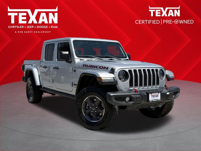 2023 Jeep Gladiator Rubicon Silver at Big Star Chrysler Jeep Dodge Ram 
