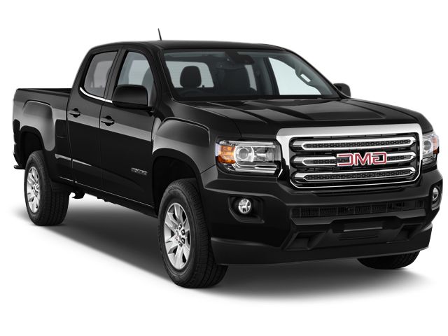 Onyx Black 2019 GMC Canyon SLE Crew Cab 4WD Pickup Truck Four-Wheel Drive 8-Speed Automatic