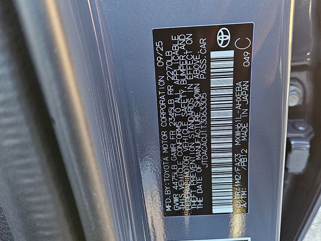 New 2026 Toyota Prius Plug-in Hybrid Hatchback