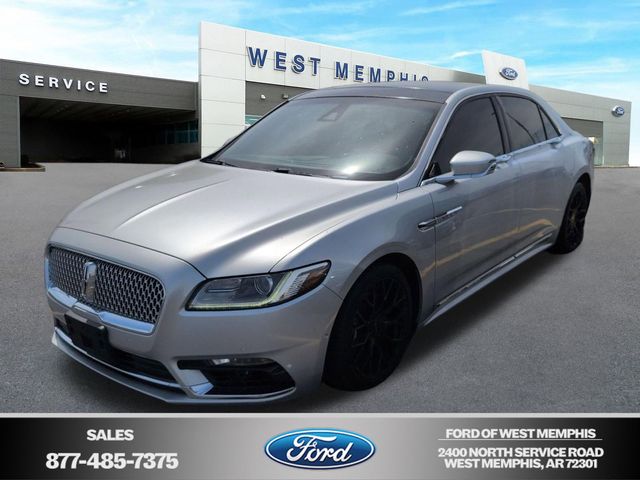 Ingot Silver 2017 Lincoln Continental Reserve AWD Sedan All-Wheel Drive 6-Speed Automatic