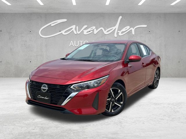Red (Scarlet Ember Tintcoat) 2025 Nissan Sentra Sedan Front-Wheel Drive Continuously Variable Transmission