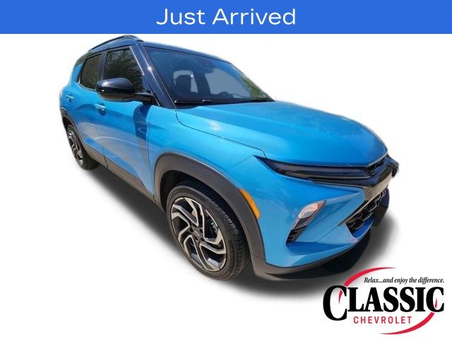 Marina Blue Metallic 2025 Chevrolet Trailblazer RS AWD SUV / Crossover Four-Wheel Drive 9-Speed Automatic