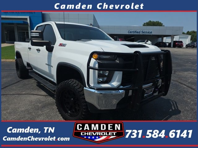 Summit White 2021 Chevrolet Silverado 2500HD Pickup Truck Four-Wheel Drive 6-Speed Automatic
