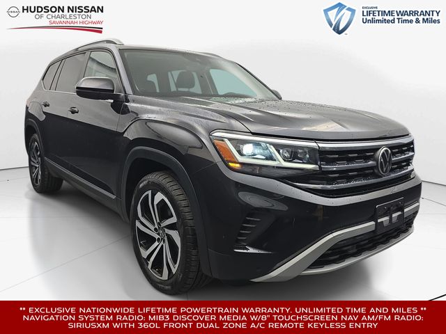 Black 2022 Volkswagen Atlas V6 SEL 4Motion SUV / Crossover All-Wheel Drive 8-Speed Automatic