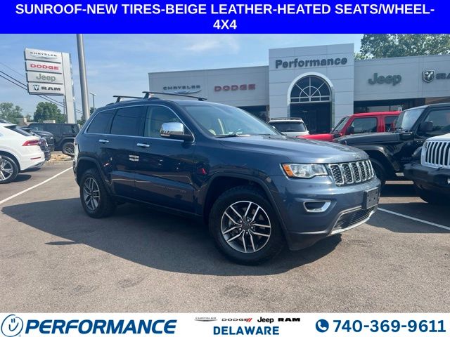 Pacific Blue Clearcoat 2021 Jeep Grand Cherokee SUV / Crossover Four-Wheel Drive 8-Speed Automatic