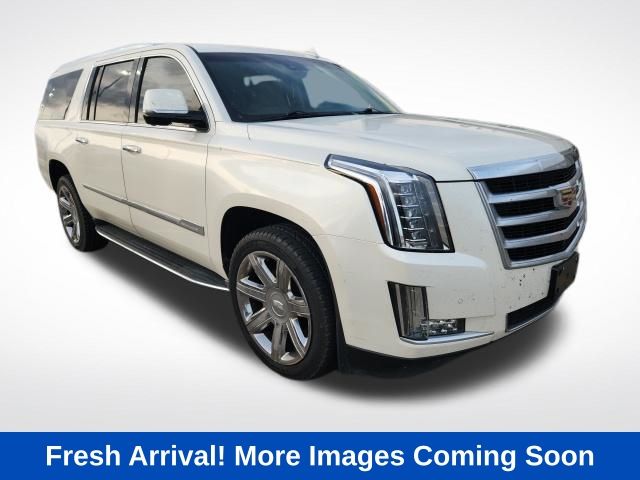 White Diamond Clearcoat 2015 Cadillac Escalade ESV Luxury RWD SUV / Crossover Rear-Wheel Drive 8-Speed Automatic