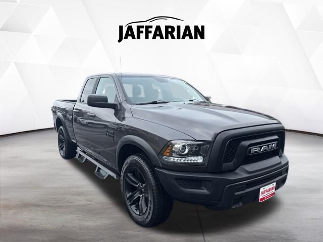 Gray (Granite Crystal Metallic Clearcoat) 2022 RAM 1500 Classic Warlock Quad Cab 4WD Pickup Truck Four-Wheel Drive 8-Speed Automatic