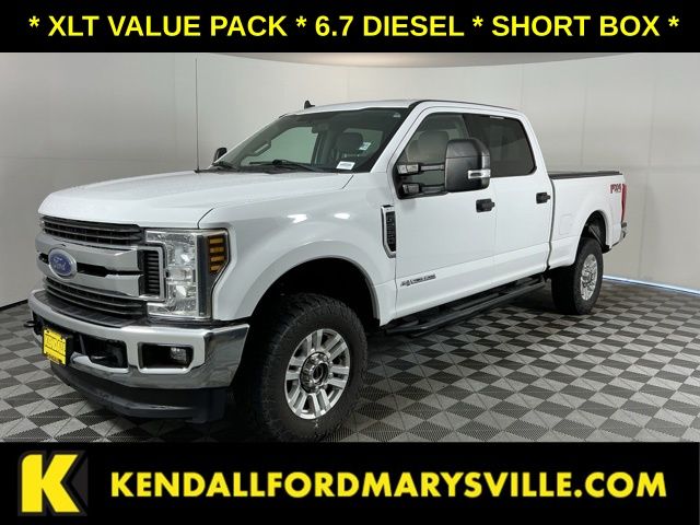 Oxford White 2019 Ford F-250 Super Duty Pickup Truck Four-Wheel Drive 6-Speed Automatic