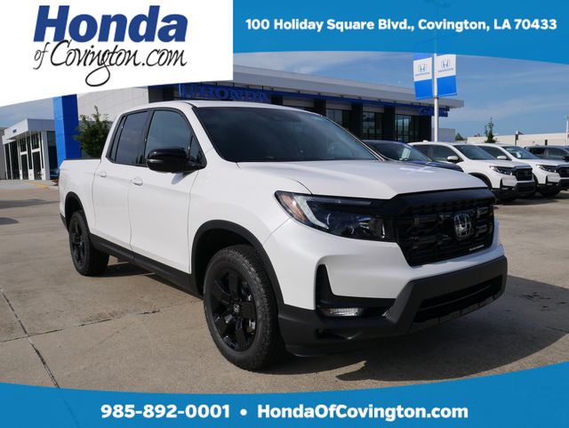 Platinum White Pearl 2026 Honda Ridgeline Black Edition AWD Pickup Truck All-Wheel Drive 9-Speed Automatic