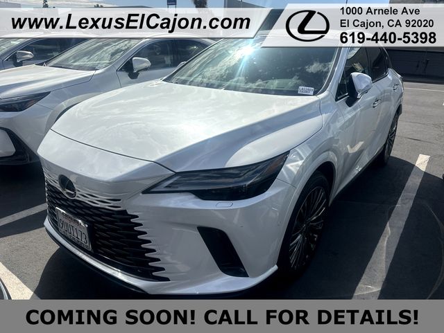 2025 Lexus RX Hybrid 450h+ Luxury AWD