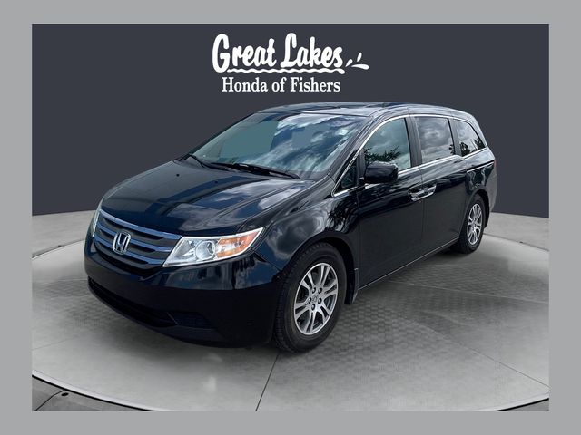 Crystal Black Pearl 2012 Honda Odyssey Minivan Front-Wheel Drive 5-Speed Automatic