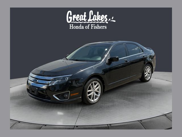 Tuxedo Black Metallic 2010 Ford Fusion SEL Sedan Front-Wheel Drive 6-Speed Automatic