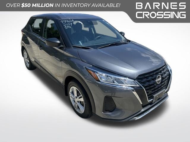 Gray (Gun Metallic) 2024 Nissan Kicks SUV / Crossover Front-Wheel Drive Continuously Variable Transmission