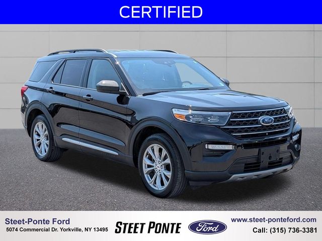 Agate Black Metallic 2023 Ford Explorer SUV / Crossover All-Wheel Drive Automatic