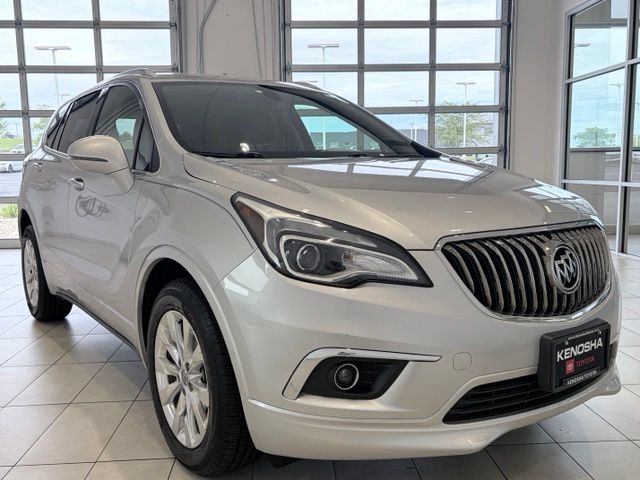 Galaxy Silver Metallic 2017 Buick Envision SUV / Crossover Front-Wheel Drive 6-Speed Automatic