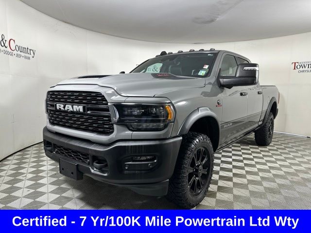 Ceramic White 2024 RAM 2500 Pickup Truck Four-Wheel Drive 6-Speed Automatic