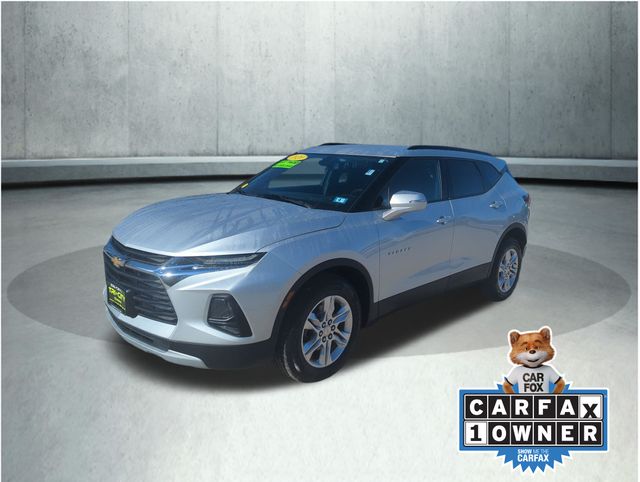 Silver Ice Metallic 2020 Chevrolet Blazer SUV / Crossover All-Wheel Drive 9-Speed Automatic