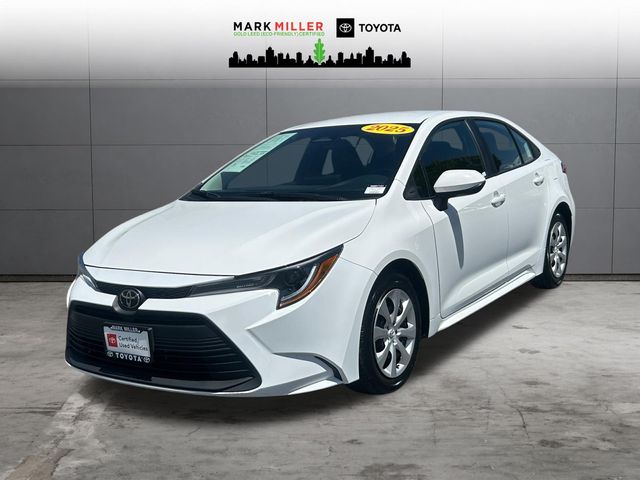 Ice 2025 Toyota Corolla LE FWD Sedan Front-Wheel Drive Automatic