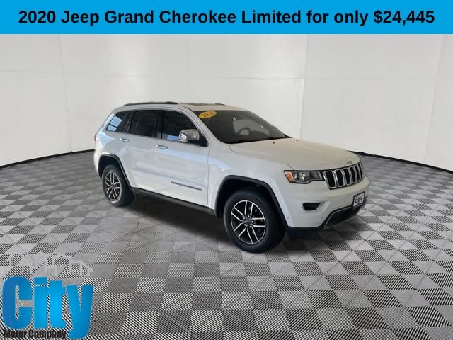 Bright White Clearcoat 2020 Jeep Grand Cherokee Limited 4WD SUV / Crossover Four-Wheel Drive 8-Speed Automatic