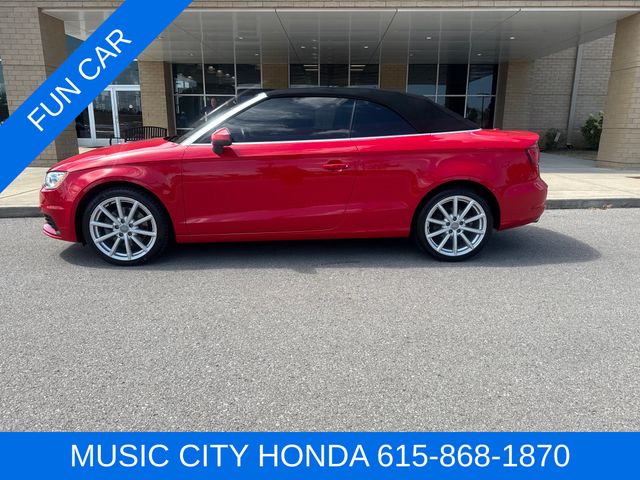 Brilliant Red 2016 Audi A3 Convertible All-Wheel Drive 6-Speed Automatic