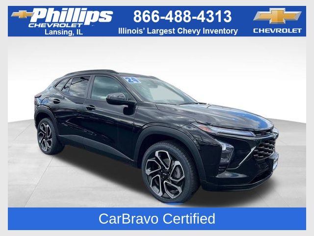 Mosaic Black Metallic 2024 Chevrolet Trax RS with 2RS FWD SUV / Crossover Front-Wheel Drive 6-Speed Automatic