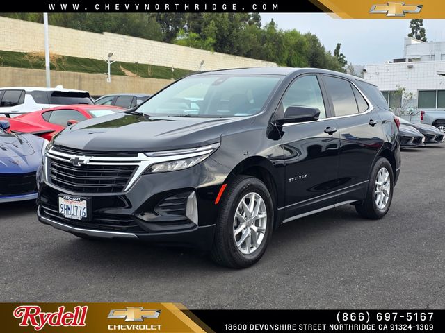 Black Metallic 2023 Chevrolet Equinox SUV / Crossover Front-Wheel Drive 6-Speed Automatic Overdrive