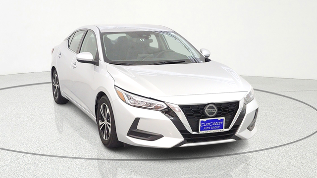 Brilliant Silver Metallic 2023 Nissan Sentra SV FWD Sedan Front-Wheel Drive Continuously Variable Transmission