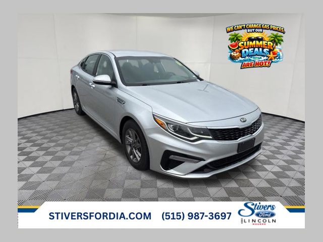 Sparkling Silver 2019 Kia Optima LX FWD Sedan Front-Wheel Drive 6-Speed Automatic