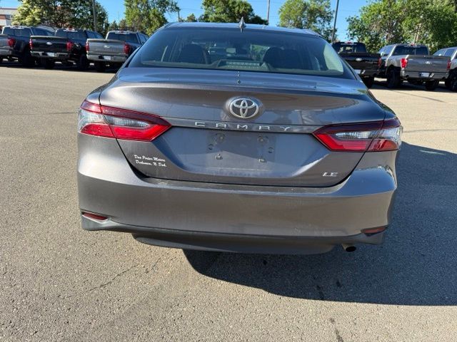 2022 Predawn Gray Mica Toyota Camry LE FWD Sedan