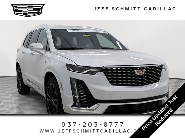 Crystal White Tricoat 2024 Cadillac XT6 SUV / Crossover Four-Wheel Drive 9-Speed Automatic