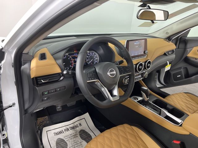 2025 Aspen White Tricoat Nissan Sentra SV FWD Sedan