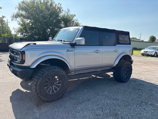 Silver Metallic 2021 Ford Bronco SUV / Crossover Four-Wheel Drive Automatic