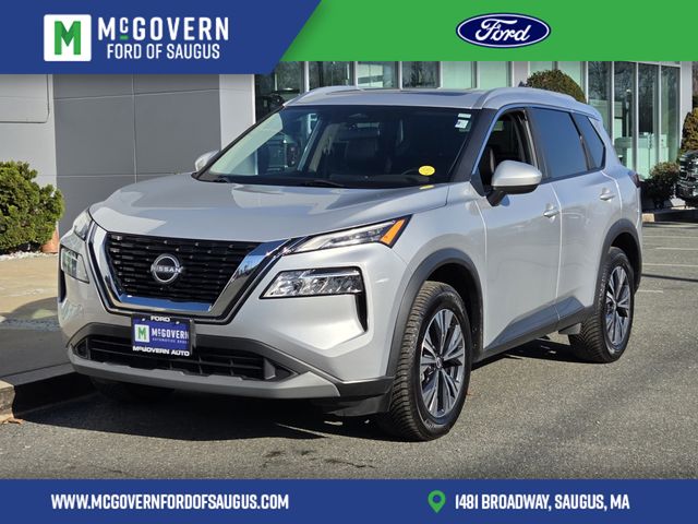 Brilliant Silver Metallic 2023 Nissan Rogue SV FWD SUV / Crossover Front-Wheel Drive Continuously Variable Transmission