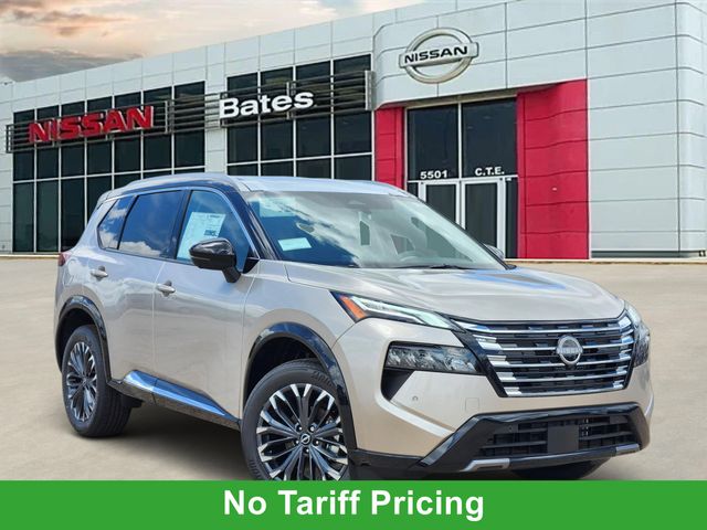 Champagne Silver/Black 2026 Nissan Rogue Platinum AWD SUV / Crossover All-Wheel Drive Continuously Variable Transmission