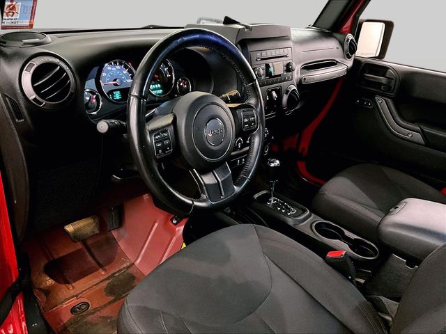 2017 Jeep Wrangler Unlimited Sport Red at Bob Ruth Ford